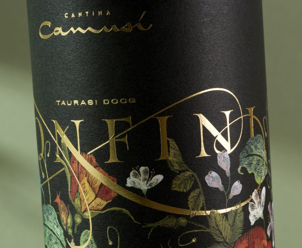 Confini Wine Label